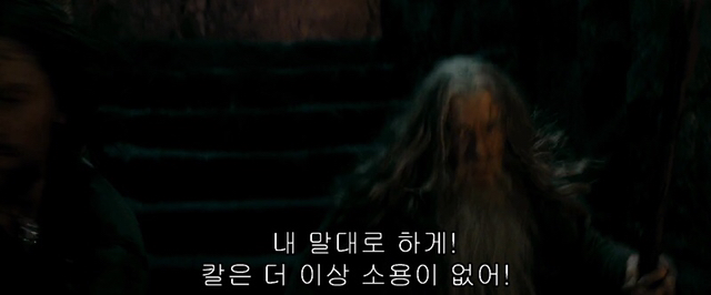 반지)저 괴물에게 칼은 통하지 않을테니 어서 도망가게! | 인스티즈
