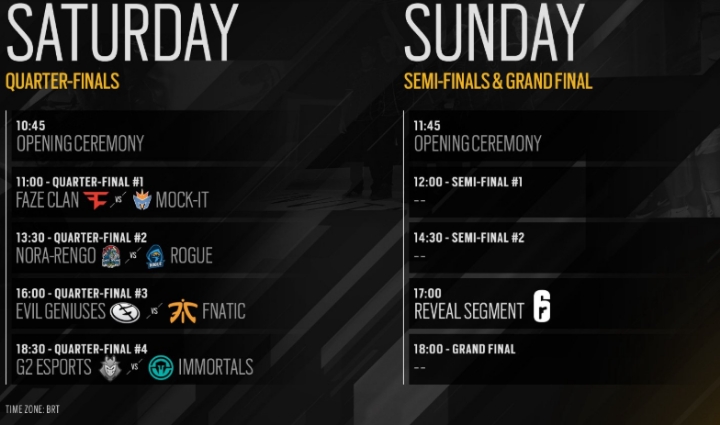 레인보우식스 시즌8 그림스카이 프로리그 파이널 트위치 드롭스 소식 + 경기일정 | 인스티즈