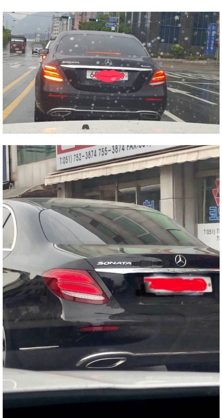 소나타 차주 이 악물고 벤츠라하네 ㅋㅋㅋㅋ.jpg | 인스티즈