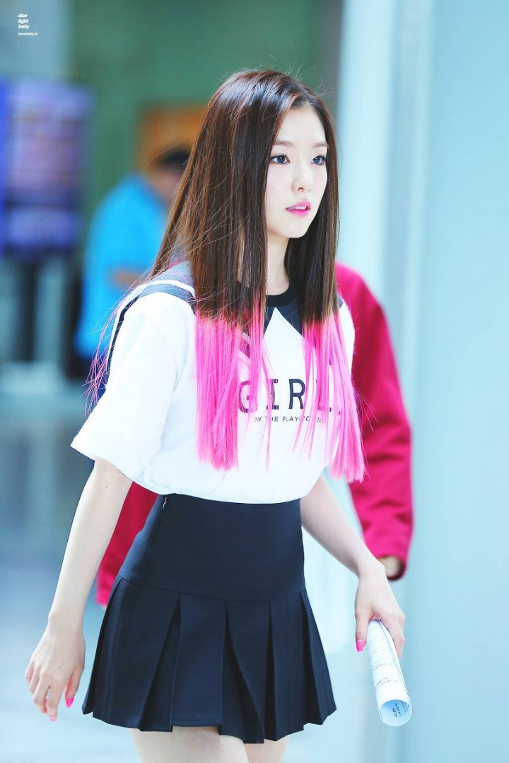 분홍색 머리 했던 아이돌들.jpgif | 인스티즈