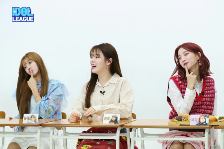 오마이걸 아이돌리그 현장 비하인드.jpg | 인스티즈