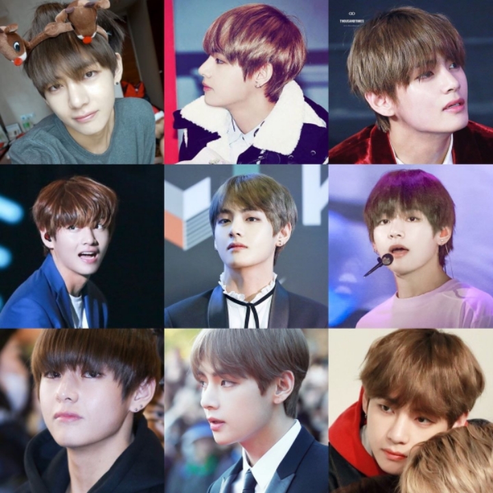 방탄소년단 뷔로 보는 머리색깔 | 인스티즈