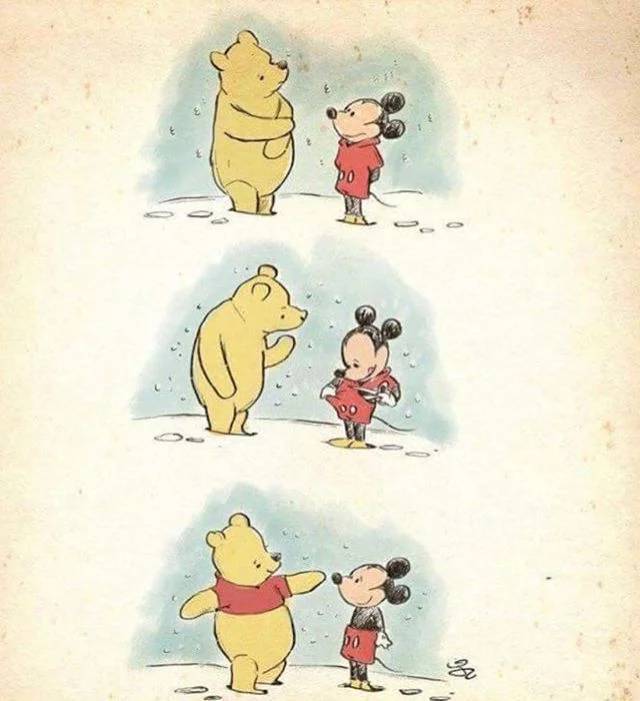 곰돌이푸우가 윗옷만 입고있는 이유 | 인스티즈