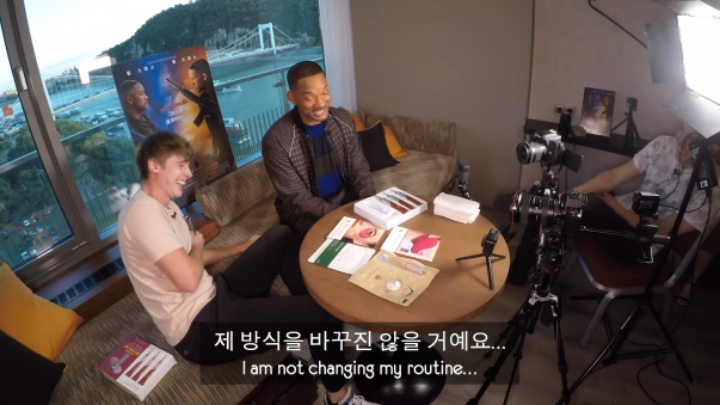 한국의 뷰티케어 제품을 처음 본 윌 스미스 | 인스티즈