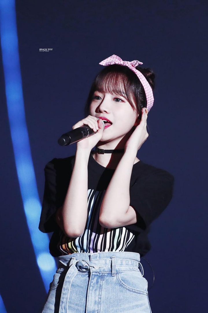 아이즈원 조유리 똥머리 | 인스티즈