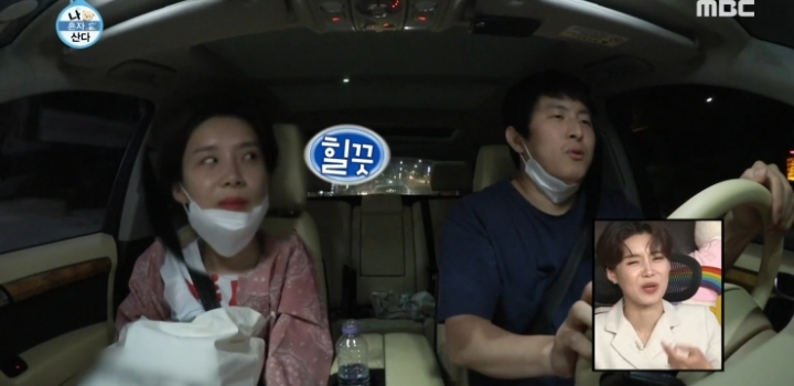 기안 - 장도연 숨 막히는 차 안.jpg | 인스티즈