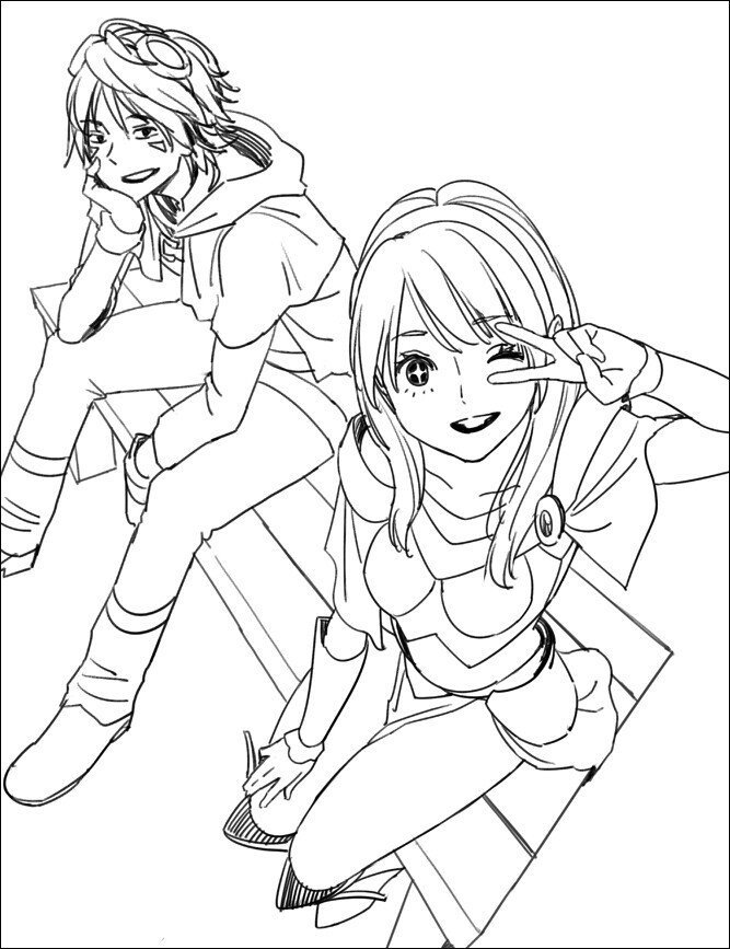 뷰티풀군바리 작가 데뷔전에 그렸던 롤 인벤 팬아트 시절ㄷㄷㄷ.jpg | 인스티즈