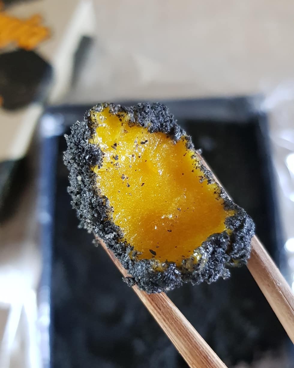 짱맛이라는 흑임자단호박인절미 비주얼........jpg | 인스티즈
