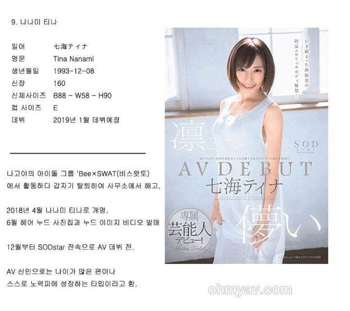 2018데뷔 최고의 AV14인 | 인스티즈