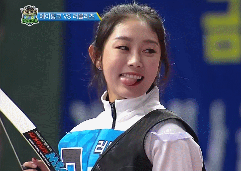 러블리즈 지수 혀 버릇.jpgif | 인스티즈