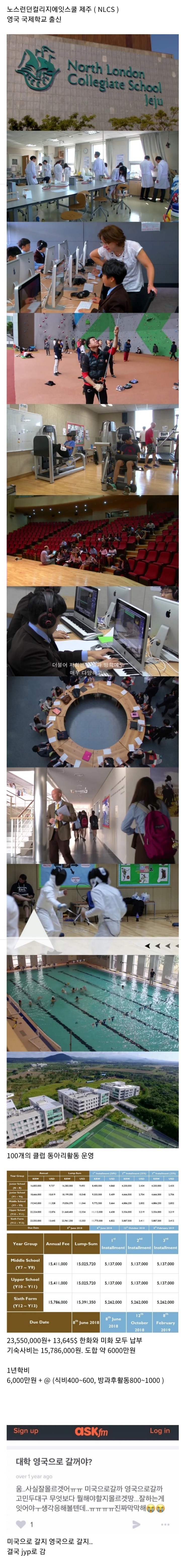 있지 리아가 다녔던 학교 | 인스티즈