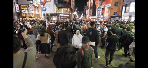 미친 도쿄의 할로윈 인파 | 인스티즈