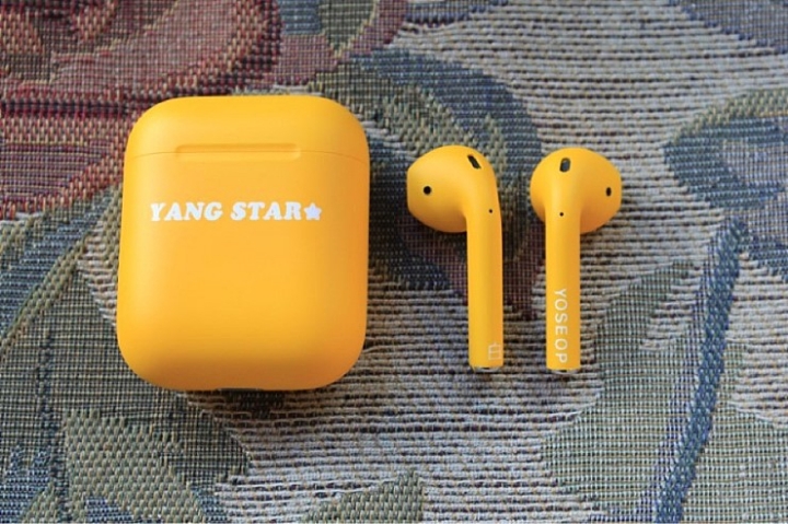 연예인 에어팟 커스텀.jpg | 인스티즈