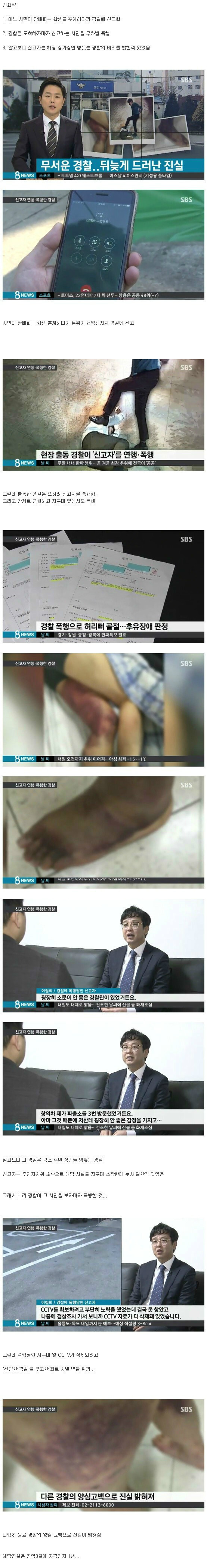 무서운 경찰 ㄷㄷ | 인스티즈