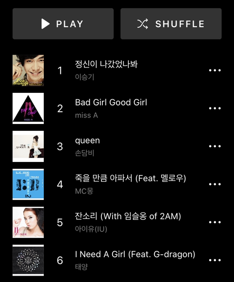 10년 전 오늘, 음원 차트 탑 100 | 인스티즈