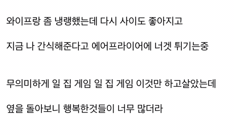 로스트아크 하고나서 가정에 평화가 찾아왔다 | 인스티즈