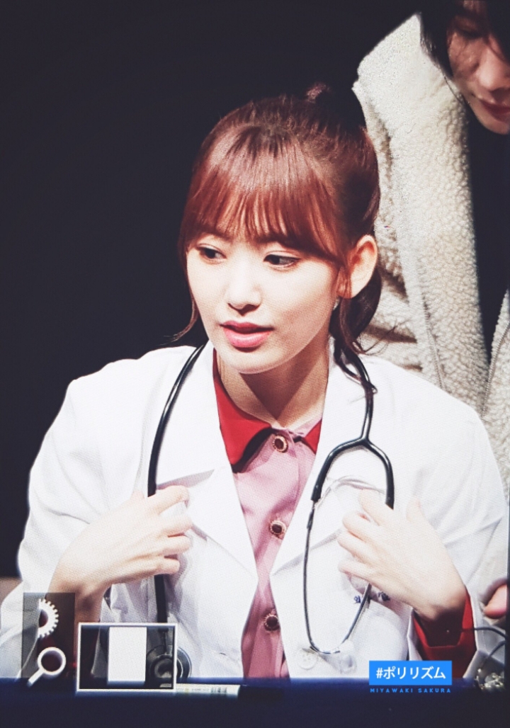 [아이즈원] 의사 가운입은 사쿠라 센세 | 인스티즈