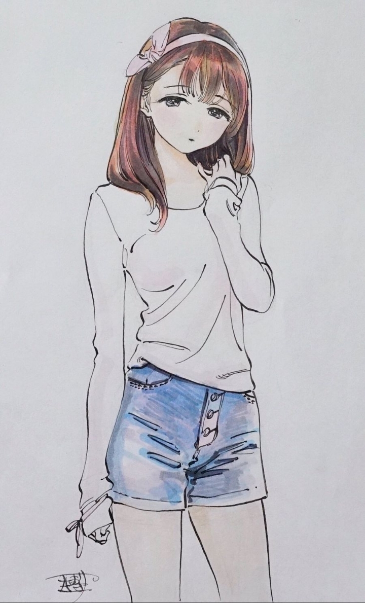아케비의 세일러복 작가의 밀리 팬아트.jpg | 인스티즈