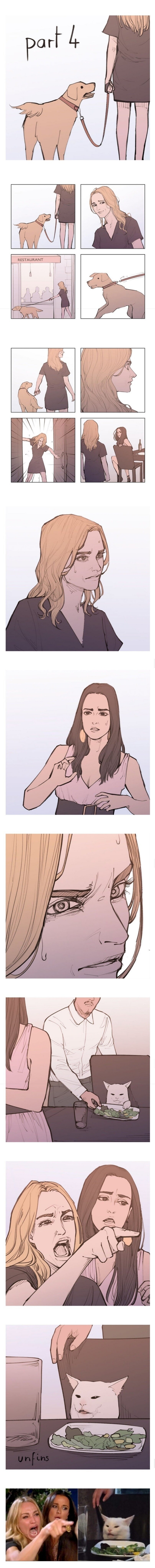 고양이에게 소리 지르는 만화 .Manhwa | 인스티즈