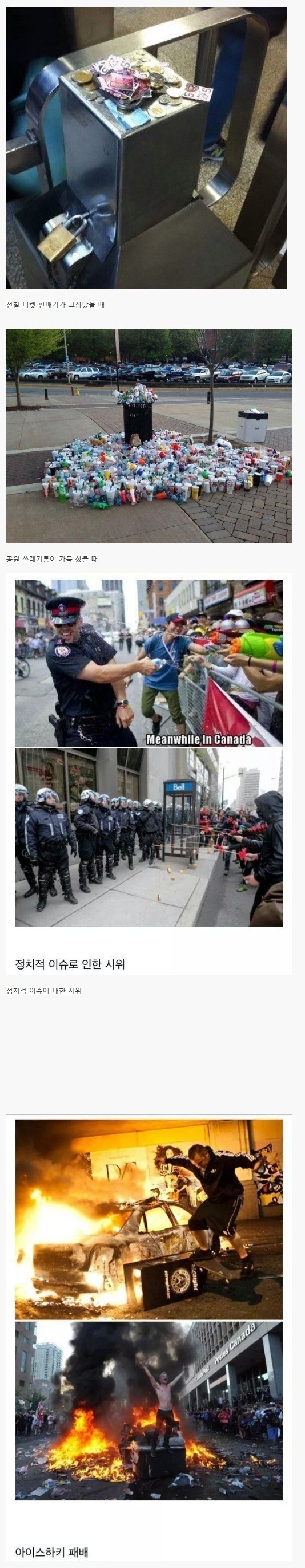 캐나다인들의 국민성 | 인스티즈