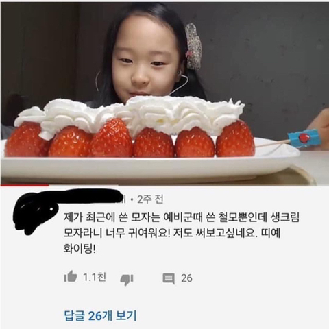 유튜버 띠예 달콤이들 댓글 근황.jpg | 인스티즈