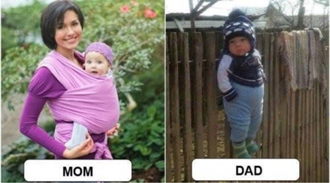 엄마와 아빠의 육아차이.jpgif | 인스티즈