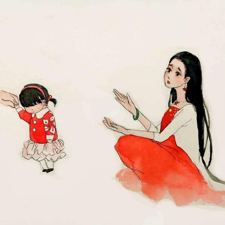 중국사람이 그린 홍콩시위 일러스트...jpg | 인스티즈