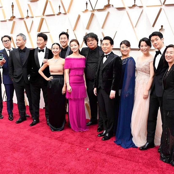 오스카 시상식간 기생충팀.jpg | 인스티즈