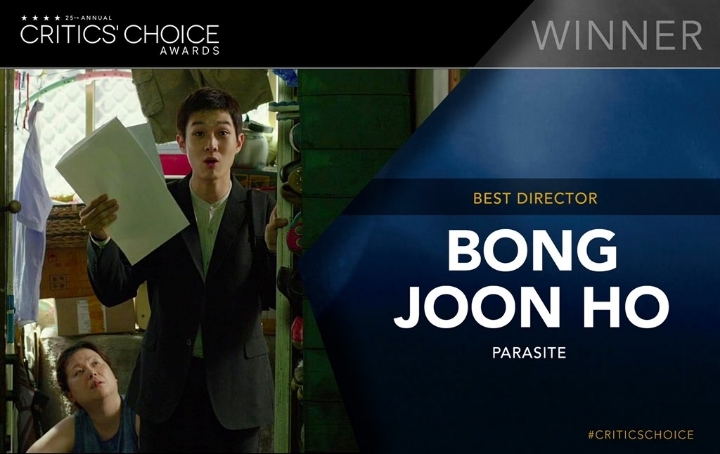 기생충봉준호 감독 크리틱스 초이스 감독상 수상 | 인스티즈