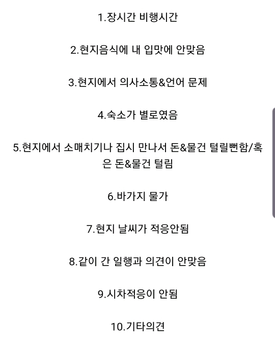 본인기준 해외여행갔을때 가장 힘들었던점은? | 인스티즈