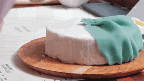 보자기 떡케이크 만드는 방법.gif | 인스티즈