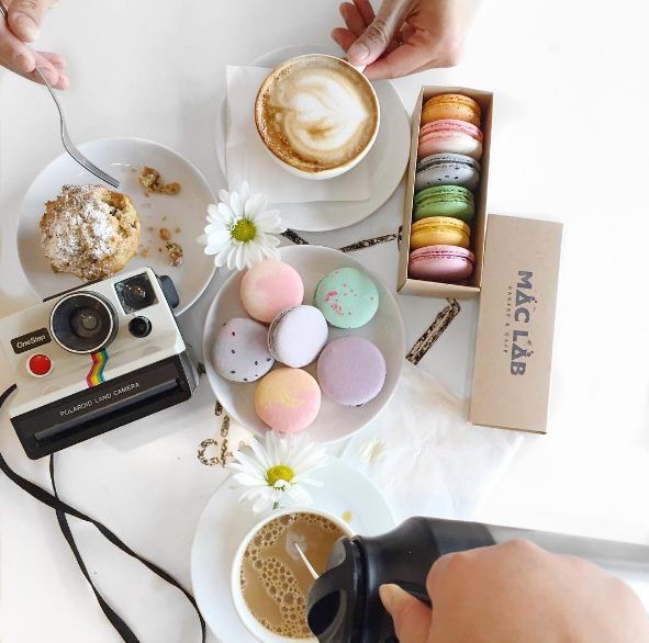 미국의 한 베이커리 마카롱들 | 인스티즈