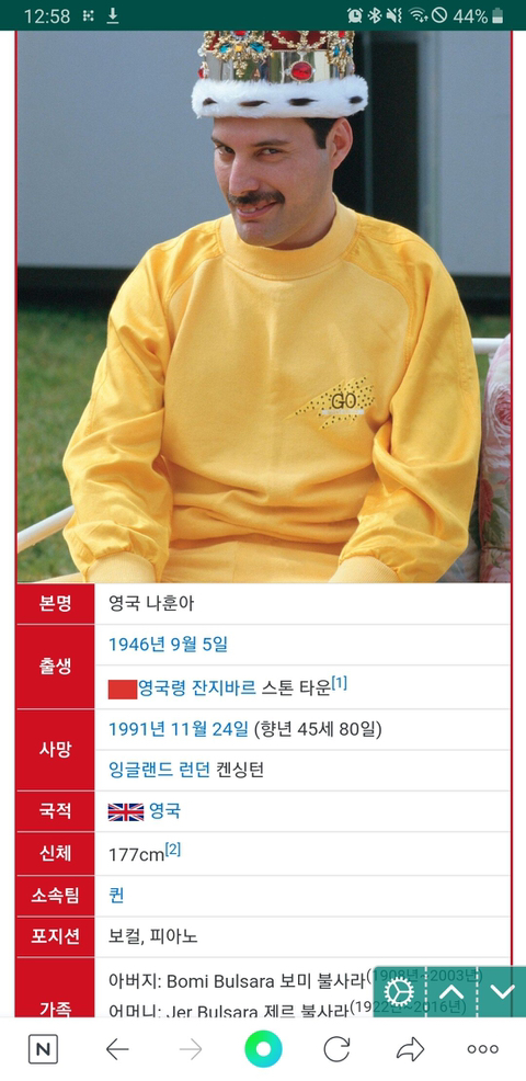 프레디 머큐리 근황..jpg | 인스티즈