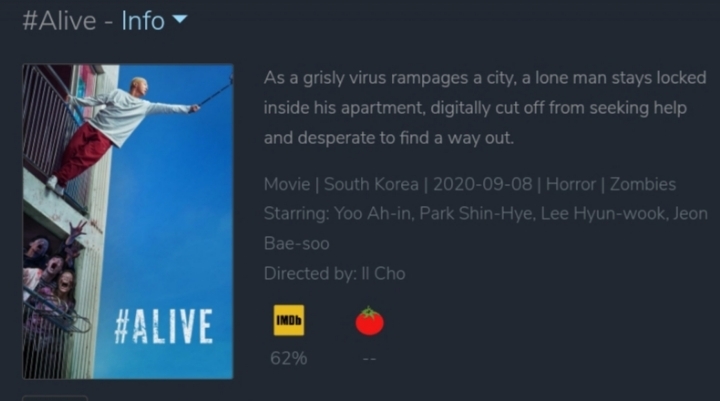 넷플릭스로 공개된 영화 #살아있다 근황 | 인스티즈