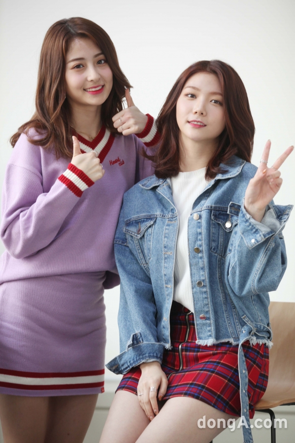 오늘자 이가은x허윤진 | 인스티즈