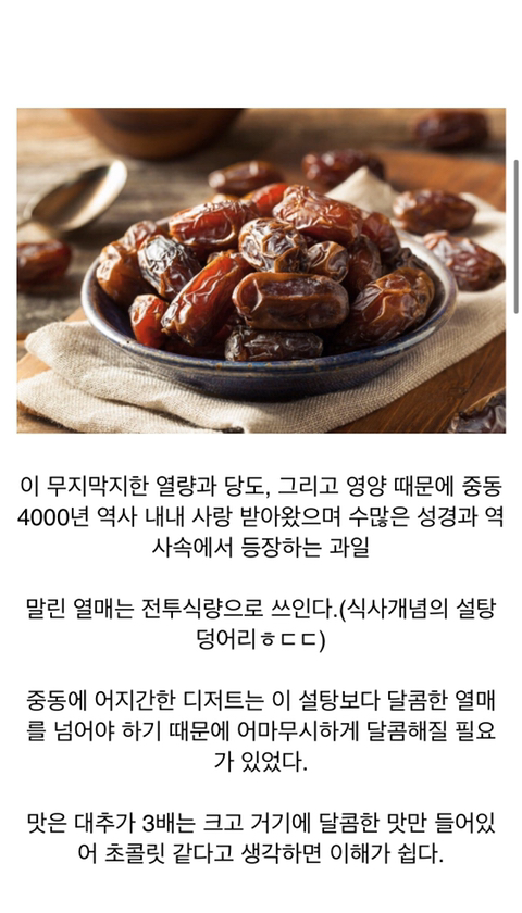 중동의 디저트가 엄청 달콤한 이유.eu | 인스티즈
