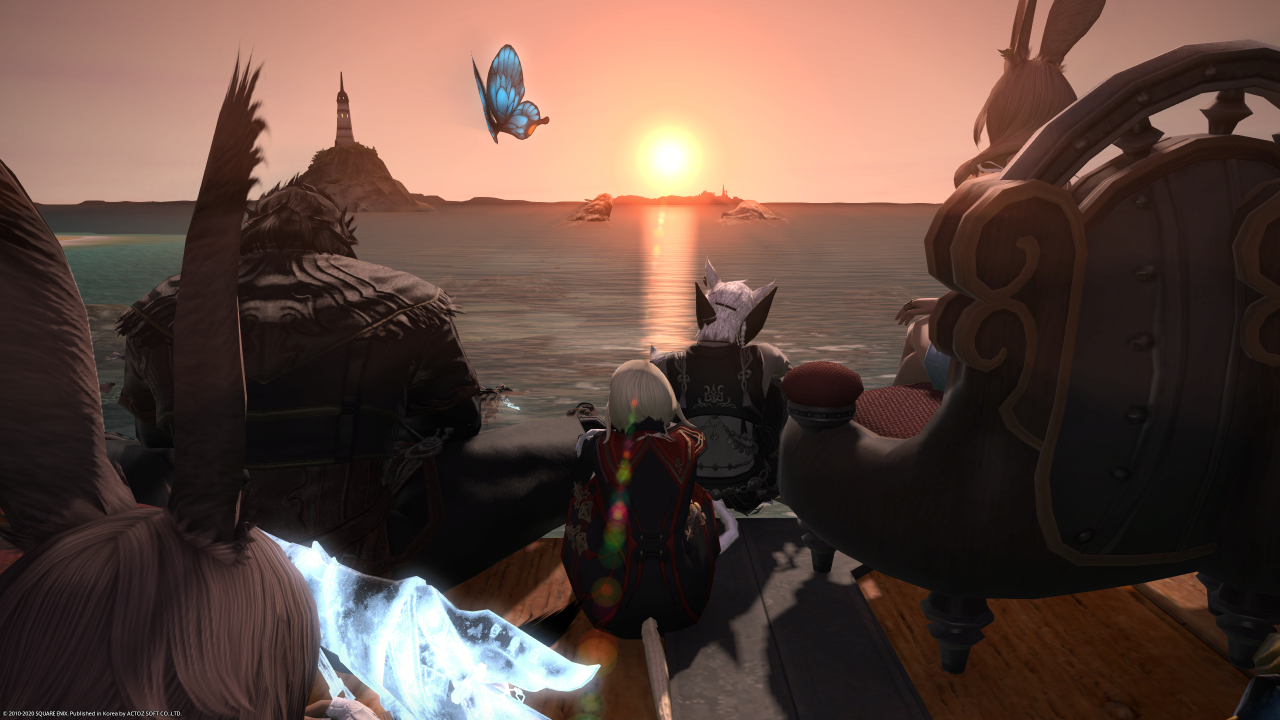 게임에서 감상하는 해돋이.jpg | 인스티즈