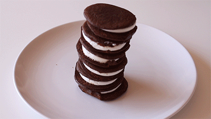 음식을 부수는 아티스트.gif | 인스티즈