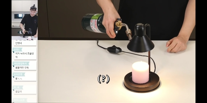 요리사가 초에 불 붙이는 방법.jpg | 인스티즈