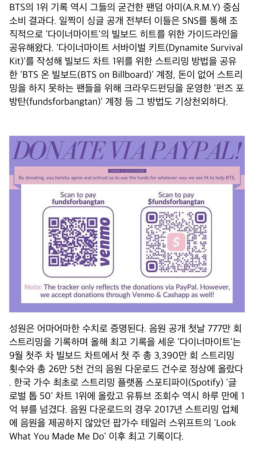 현재 알못이라고 엄청 까이고 있는 방탄소년단 빌보드 핫100 1위 관련 평론 | 인스티즈