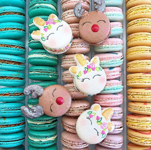 미국의 한 베이커리 마카롱들 | 인스티즈