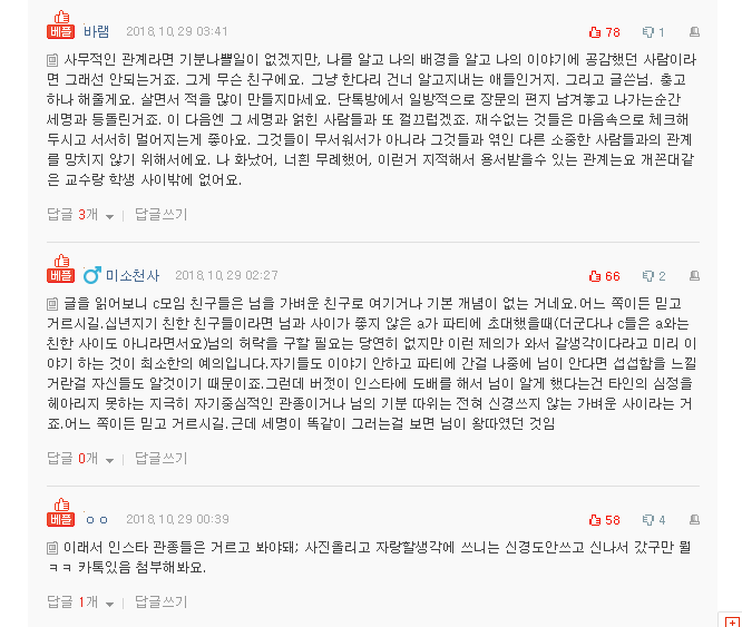 저 빼고 호텔파티에 간 친구들에게 제가 도를 넘게 행동했나요? | 인스티즈