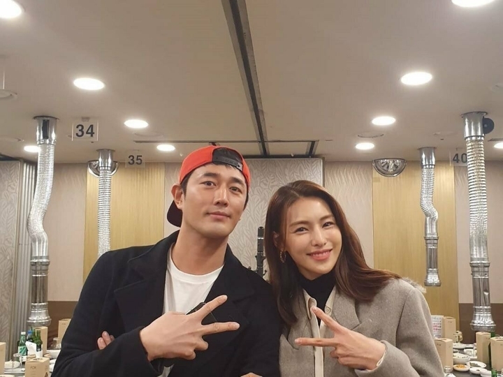 스토브리그 종방연에서 만난 조한선 - 김정화.jpg | 인스티즈