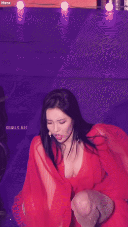 선미 빨간 드레스.gif | 인스티즈