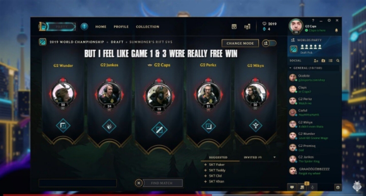 [LOL] G2는 사실 왜 이긴지도 잘 모르고 있었다. jpg | 인스티즈