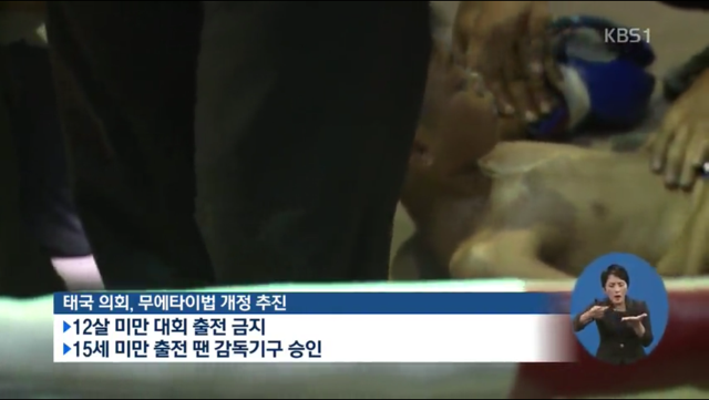 애들을 돈벌이로 경기에 내보낸다는 태국 (13살 소년 사망) | 인스티즈