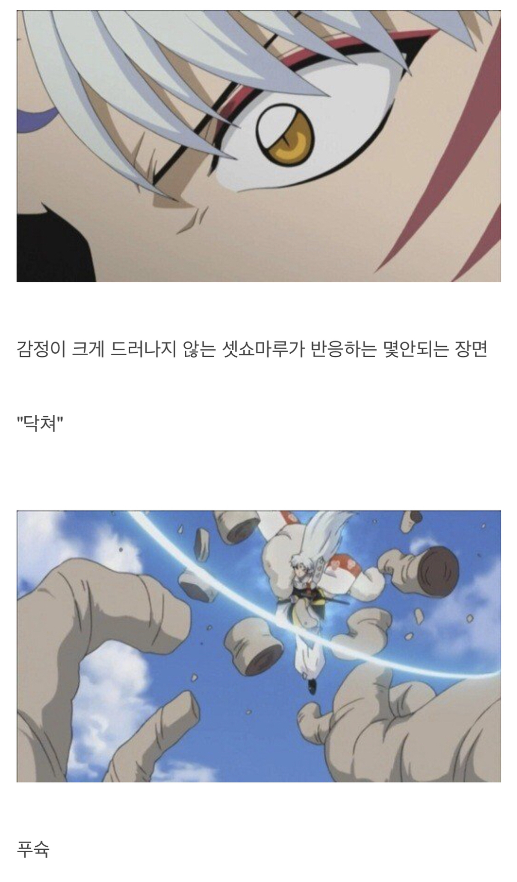 이누야샤 최고의 명장면.jpg | 인스티즈