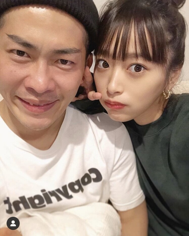 시미켄 닮은 무명 개그맨과 결혼해 화제가 된 일본 모델 ㄷㄷㄷㄷ | 인스티즈