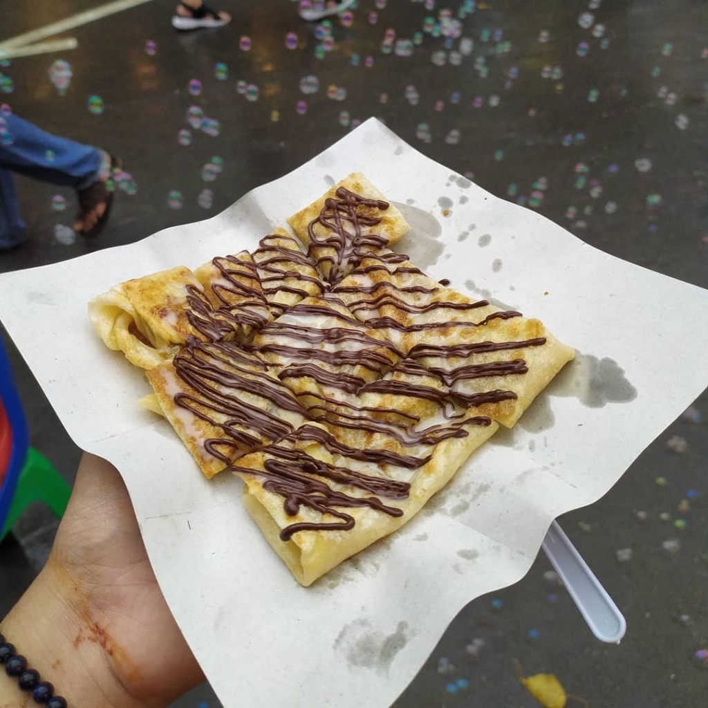 태국 길거리 음식이라는 바나나로띠.....jpg | 인스티즈