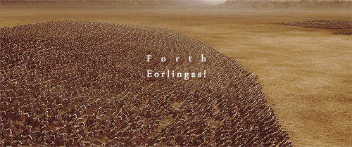 반지의 제왕 전투씬 vs .gif | 인스티즈